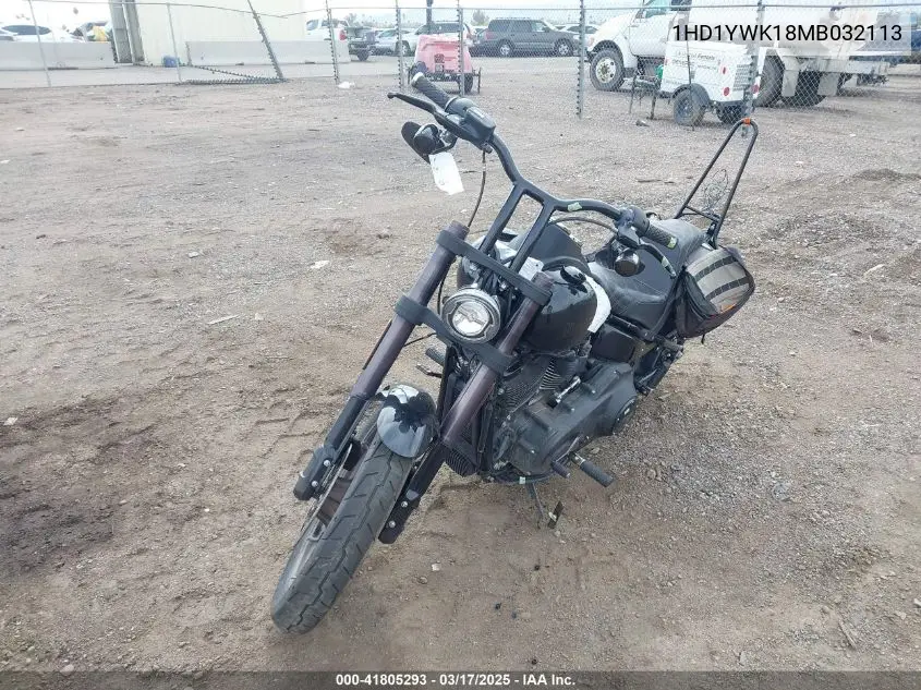 2021 Harley-Davidson Fxlrs VIN: 1HD1YWK18MB032113 Lot: 41805293