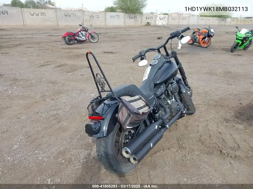2021 Harley-Davidson Fxlrs VIN: 1HD1YWK18MB032113 Lot: 41805293
