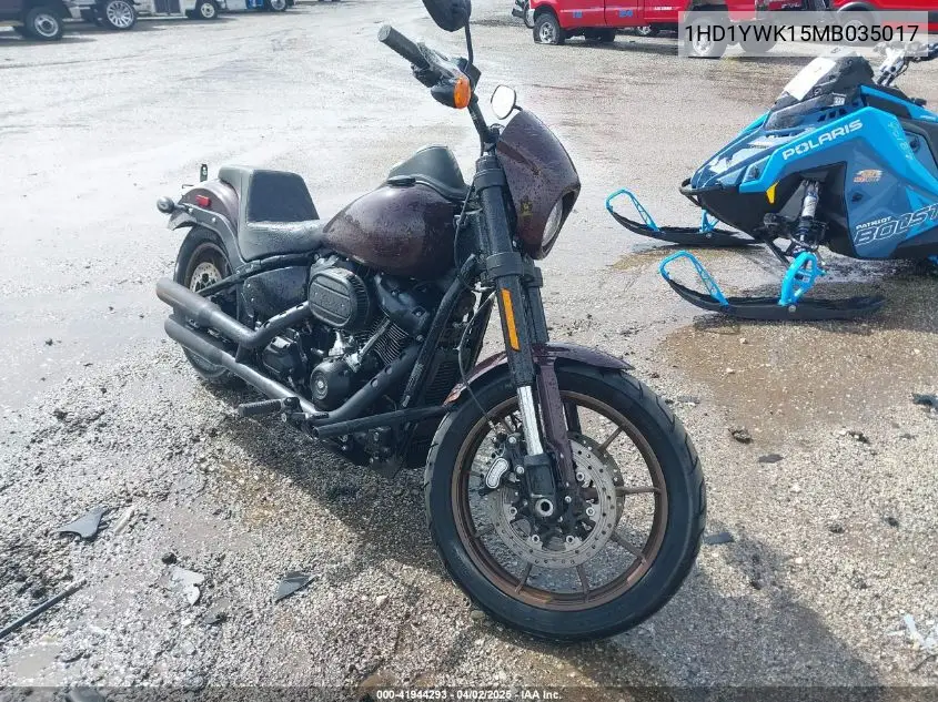 2021 Harley-Davidson Fxlrs VIN: 1HD1YWK15MB035017 Lot: 41944293