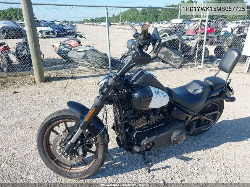 2021 Harley-Davidson Fxlrs VIN: 1HD1YWK15MB067725 Lot: 42554653