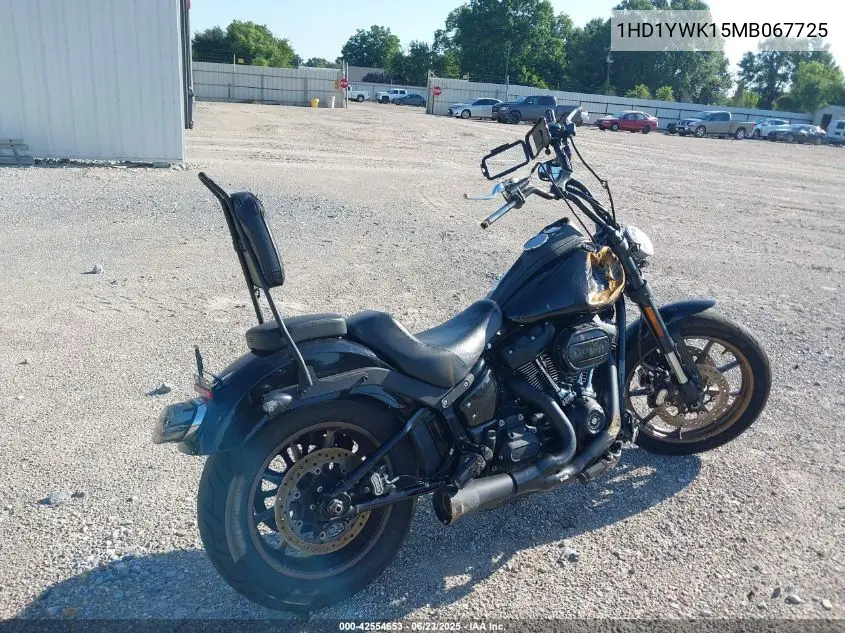 2021 Harley-Davidson Fxlrs VIN: 1HD1YWK15MB067725 Lot: 42554653