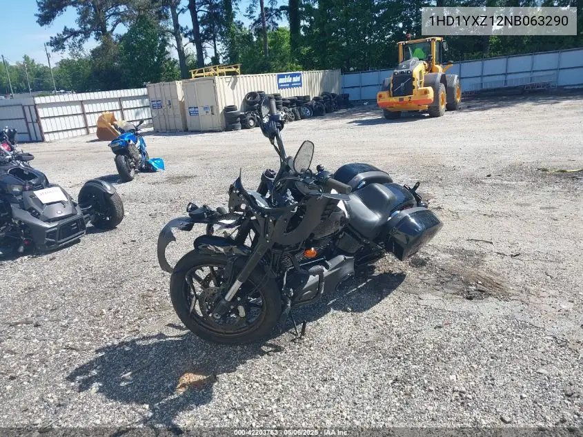 2022 Harley-Davidson Fxlrst VIN: 1HD1YXZ12NB063290 Lot: 42203763