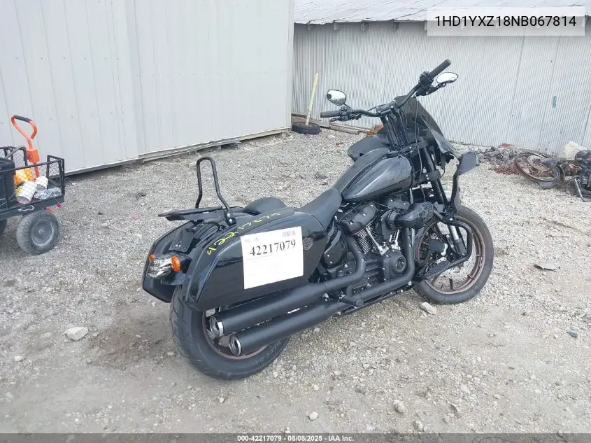 2022 Harley-Davidson Fxlrst VIN: 1HD1YXZ18NB067814 Lot: 42217079