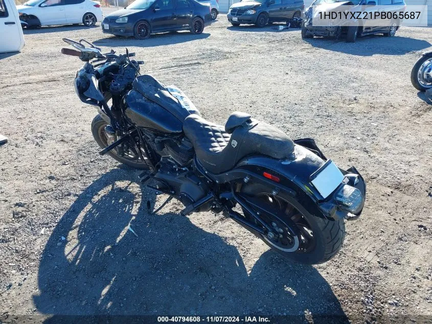 2023 Harley-Davidson Fxlrst VIN: 1HD1YXZ21PB065687 Lot: 40794608