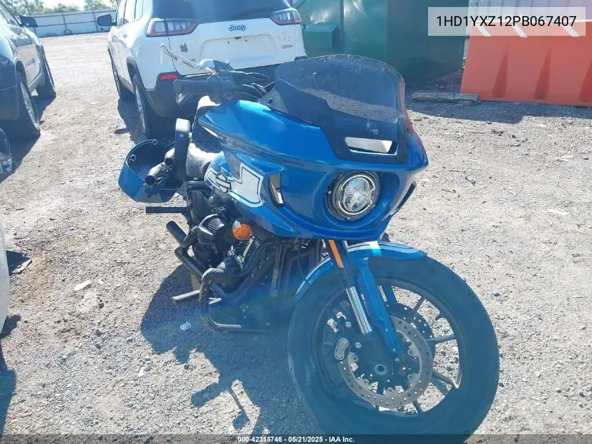 2023 Harley-Davidson Fxlrst VIN: 1HD1YXZ12PB067407 Lot: 42315746