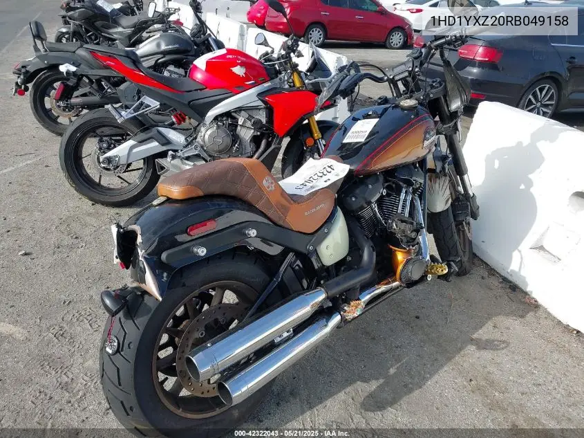 2024 Harley-Davidson Fxlrst VIN: 1HD1YXZ20RB049158 Lot: 42322043