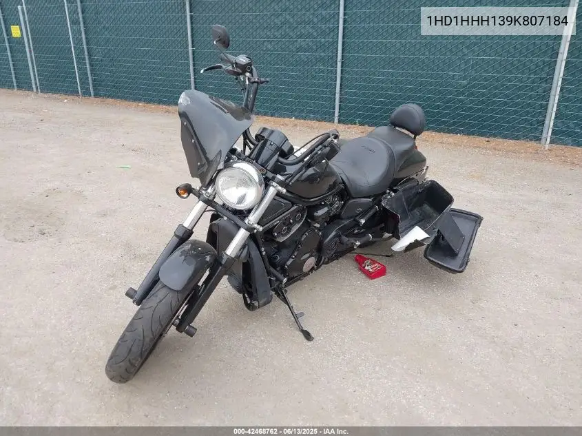 2009 Harley-Davidson Vrscdx VIN: 1HD1HHH139K807184 Lot: 42468762
