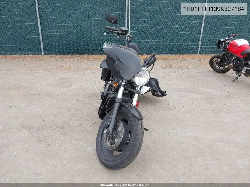 2009 Harley-Davidson Vrscdx VIN: 1HD1HHH139K807184 Lot: 42468762