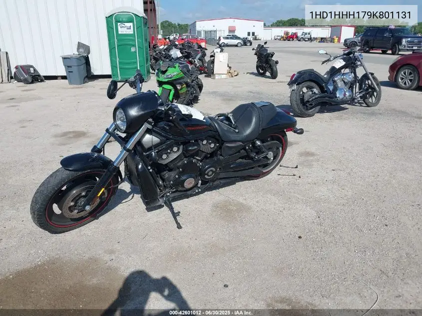 1hd1hhh179k801131 1HD1HHH179K801131 2009 Harley-Davidson Vrscdx