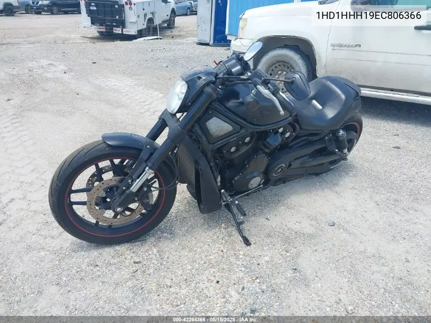 2014 Harley-Davidson Vrscdx Night Rod Special VIN: 1HD1HHH19EC806366 Lot: 42264366