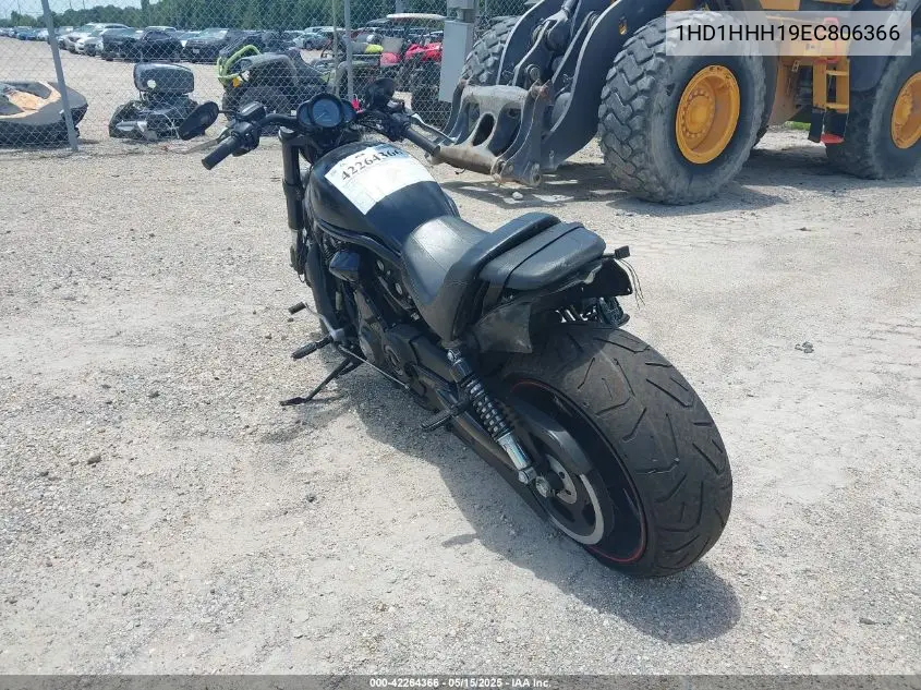 2014 Harley-Davidson Vrscdx Night Rod Special VIN: 1HD1HHH19EC806366 Lot: 42264366