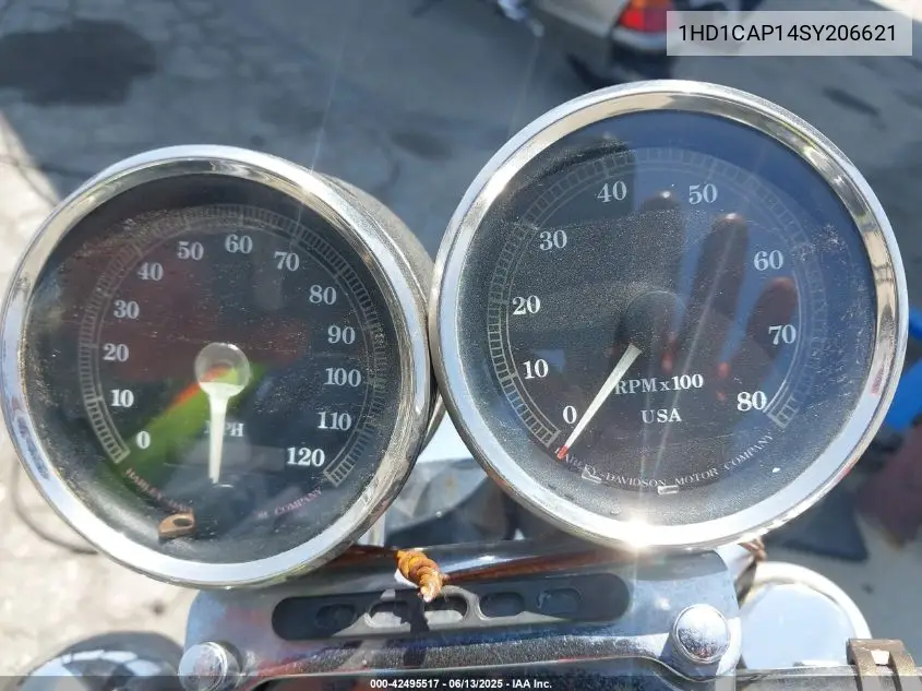 1995 Harley-Davidson Xl1200 VIN: 1HD1CAP14SY206621 Lot: 42495517