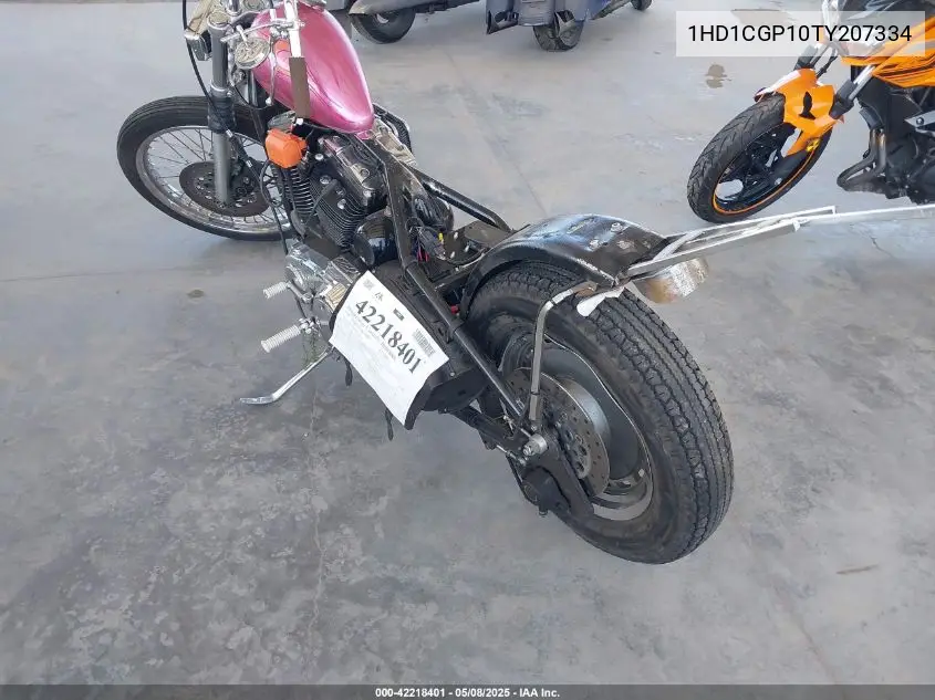 1996 Harley-Davidson Xl1200 C VIN: 1HD1CGP10TY207334 Lot: 42218401