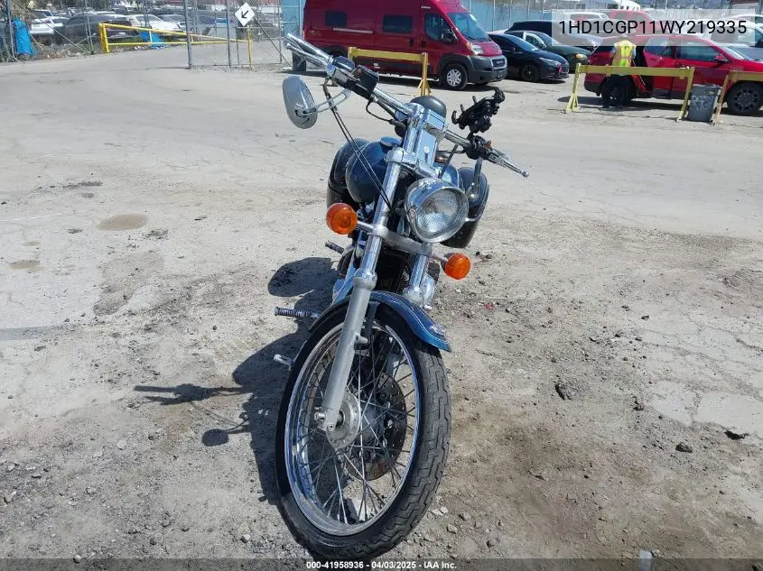 1998 Harley-Davidson Xl1200 C VIN: 1HD1CGP11WY219335 Lot: 41958936