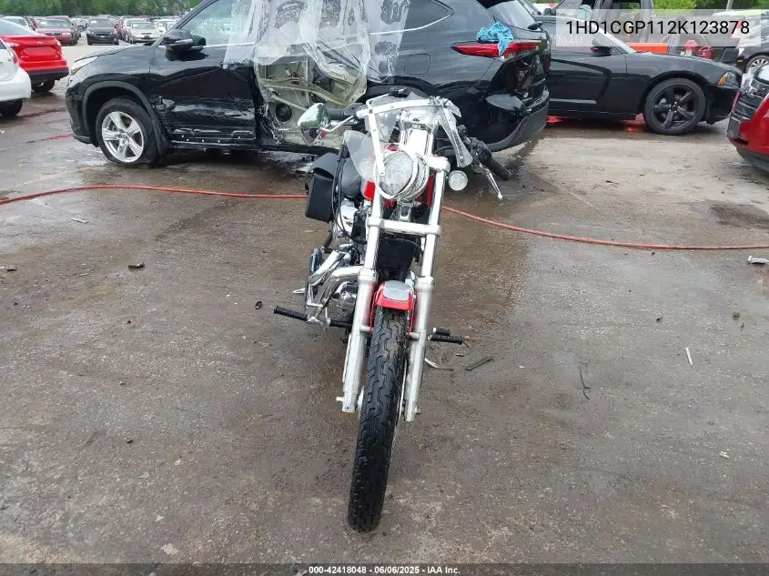 2002 Harley-Davidson Xl1200 C VIN: 1HD1CGP112K123878 Lot: 42418048