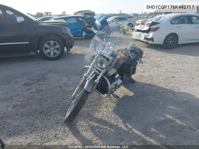 2006 Harley-Davidson Xl1200 C VIN: 5HD1CGP176K442717 Lot: 12128742