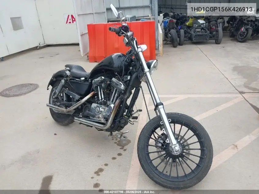 2006 Harley-Davidson Xl1200 C VIN: 1HD1CGP156K426913 Lot: 42187796
