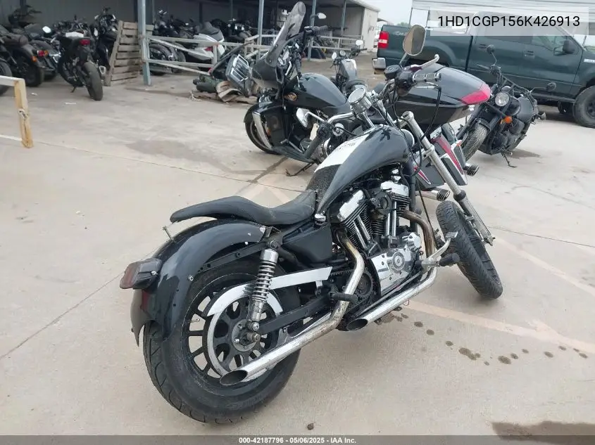 2006 Harley-Davidson Xl1200 C VIN: 1HD1CGP156K426913 Lot: 42187796