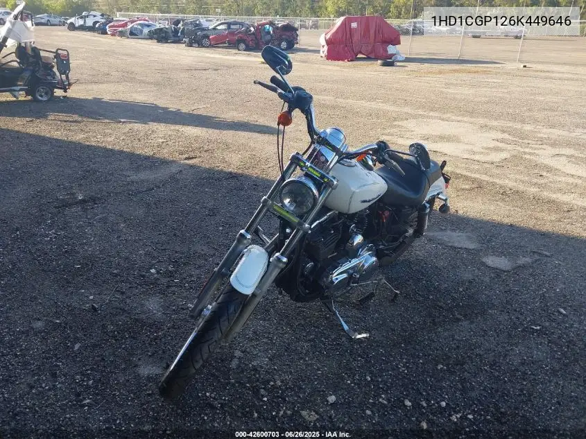 2006 Harley-Davidson Xl1200 C VIN: 1HD1CGP126K449646 Lot: 42600703