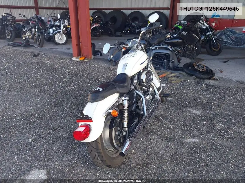 2006 Harley-Davidson Xl1200 C VIN: 1HD1CGP126K449646 Lot: 42600703