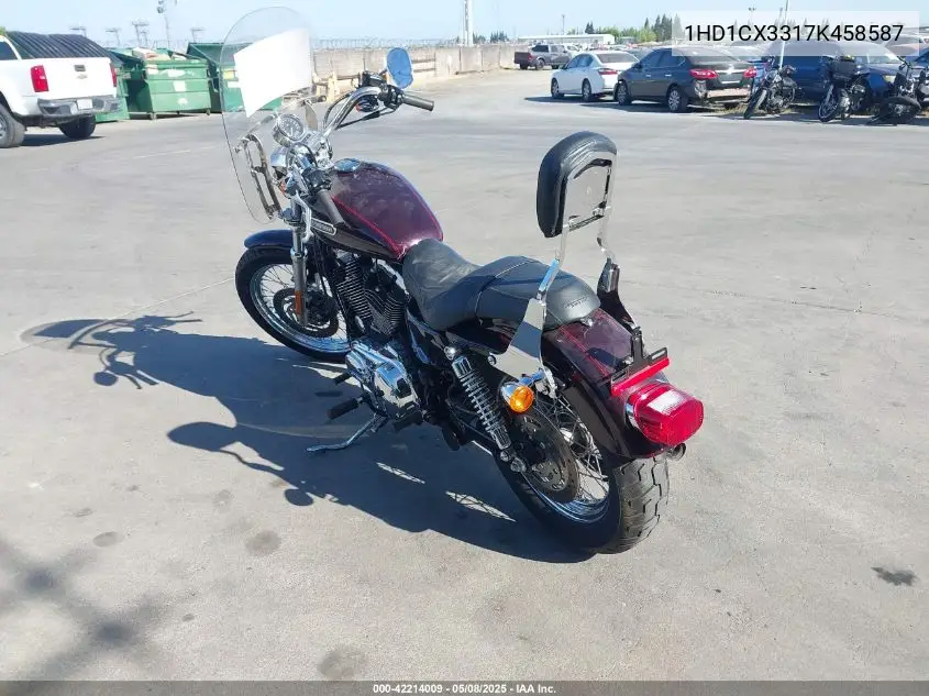 2007 Harley-Davidson Xl1200 L California VIN: 1HD1CX3317K458587 Lot: 42214009