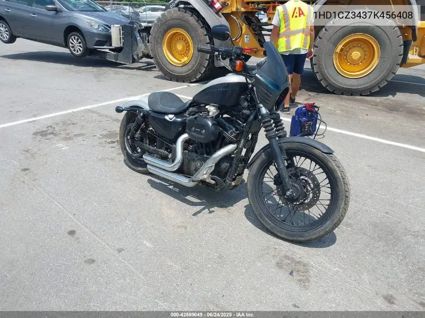 2007 Harley-Davidson Xl1200 N VIN: 1HD1CZ3437K456408 Lot: 42569049