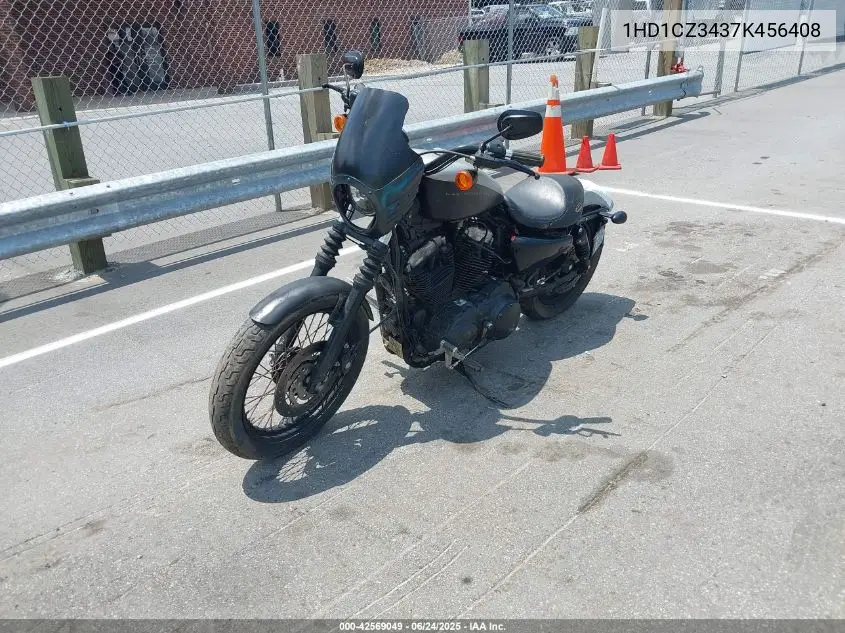 2007 Harley-Davidson Xl1200 N VIN: 1HD1CZ3437K456408 Lot: 42569049