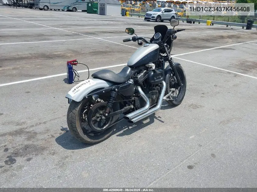 2007 Harley-Davidson Xl1200 N VIN: 1HD1CZ3437K456408 Lot: 42569049