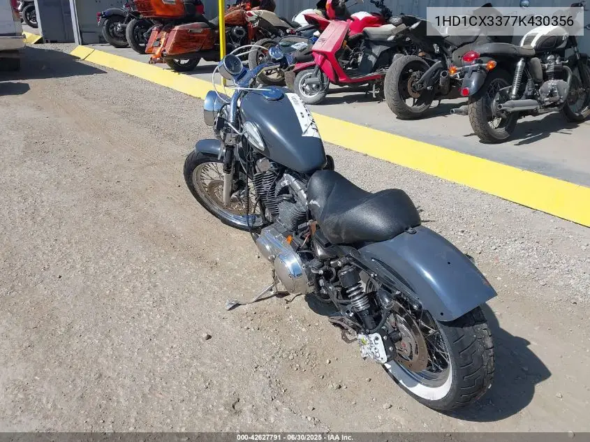 2007 Harley-Davidson Xl1200 L California VIN: 1HD1CX3377K430356 Lot: 42627791