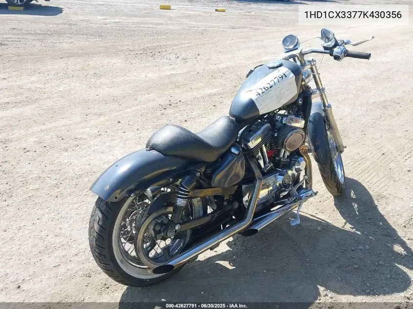 2007 Harley-Davidson Xl1200 L California VIN: 1HD1CX3377K430356 Lot: 42627791