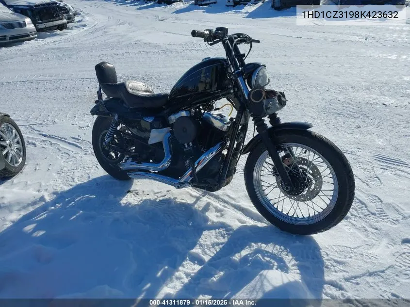 2008 Harley-Davidson Xl1200 N VIN: 1HD1CZ3198K423632 Lot: 41311879