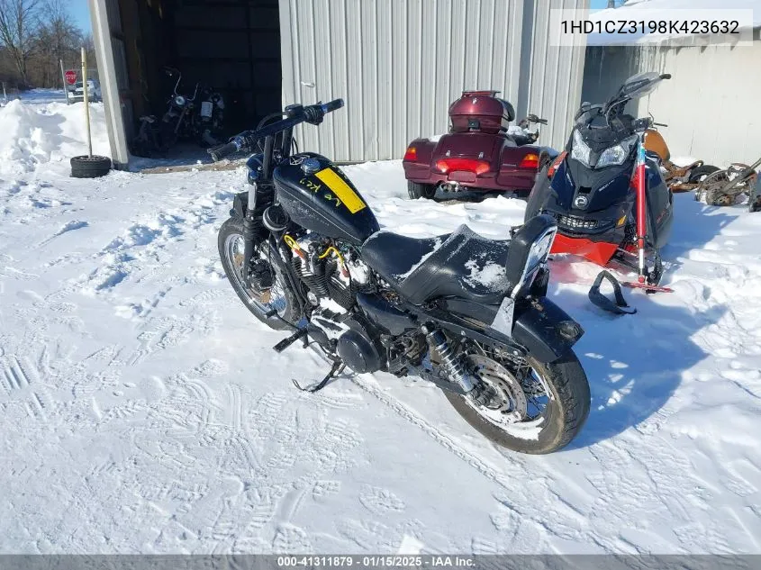 2008 Harley-Davidson Xl1200 N VIN: 1HD1CZ3198K423632 Lot: 41311879