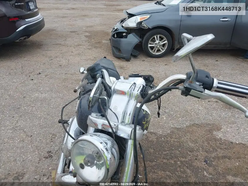 2008 Harley-Davidson Xl1200 C VIN: 1HD1CT3168K448713 Lot: 42140582