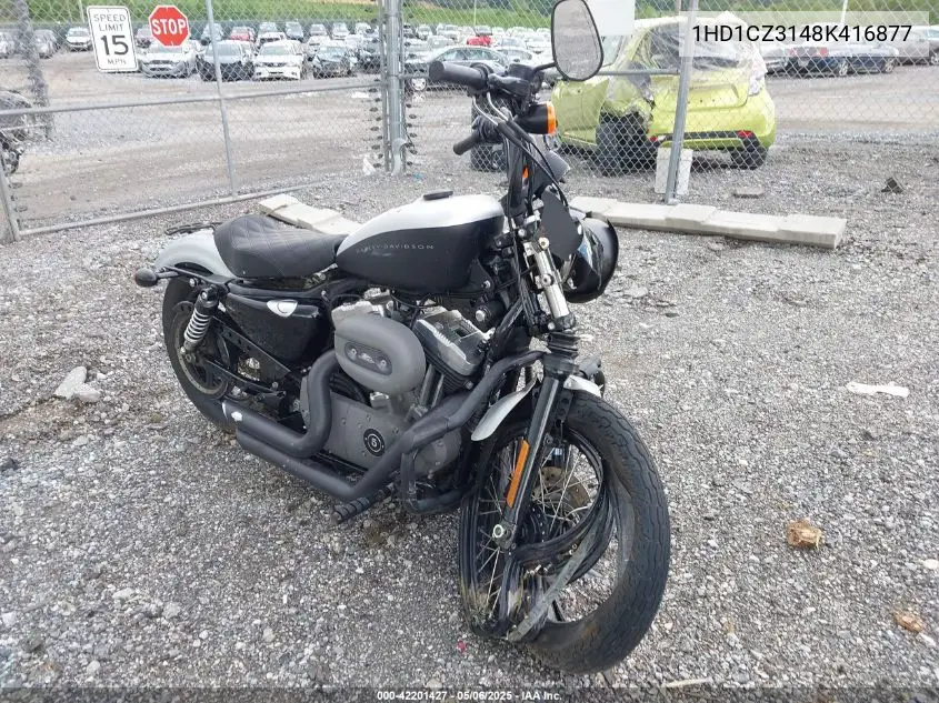 2008 Harley-Davidson Xl1200 N VIN: 1HD1CZ3148K416877 Lot: 42201427