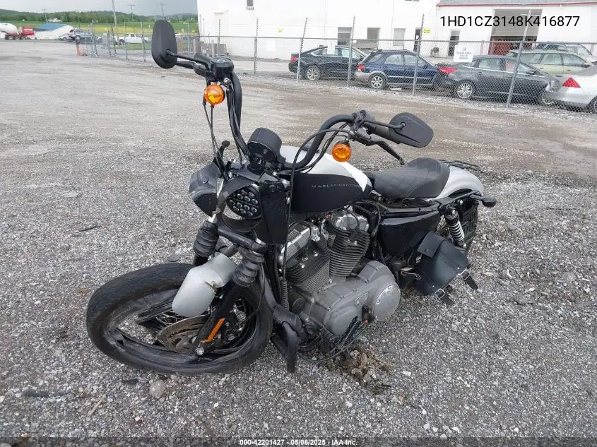 2008 Harley-Davidson Xl1200 N VIN: 1HD1CZ3148K416877 Lot: 42201427