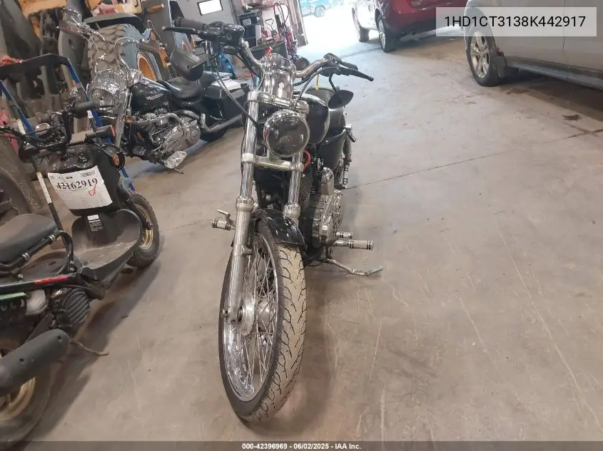2008 Harley-Davidson Xl1200 C VIN: 1HD1CT3138K442917 Lot: 42396969