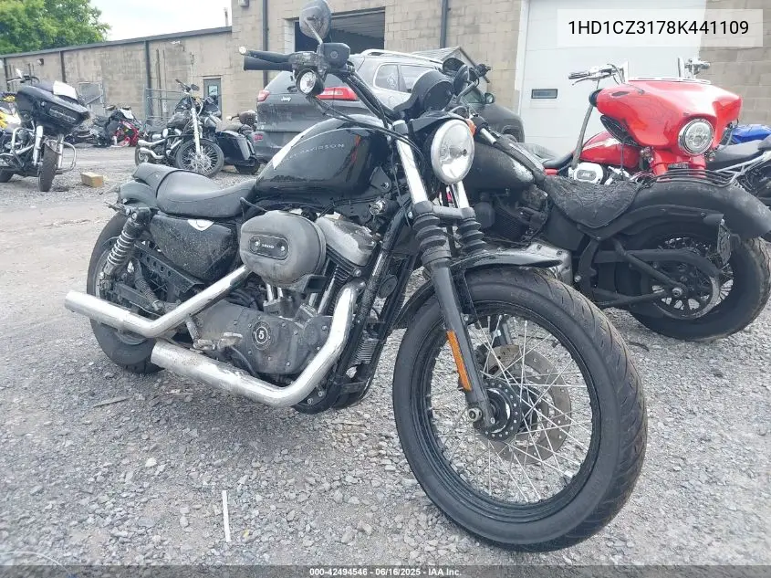 2008 Harley-Davidson Xl1200 N VIN: 1HD1CZ3178K441109 Lot: 42494546