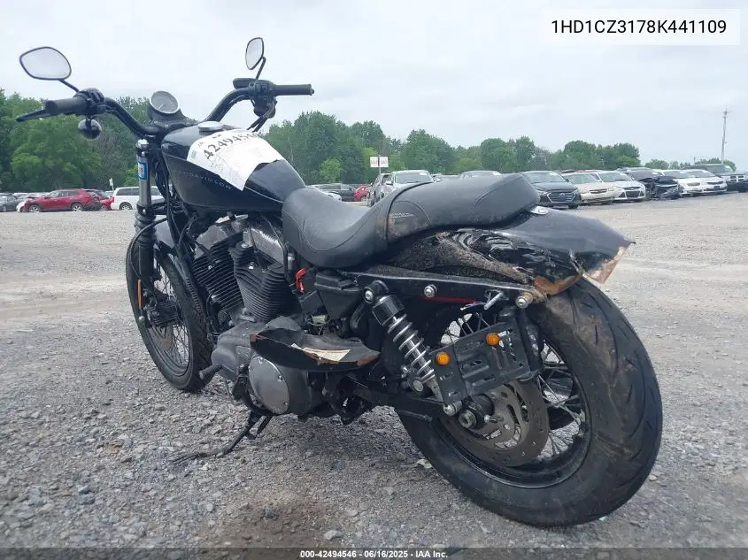 2008 Harley-Davidson Xl1200 N VIN: 1HD1CZ3178K441109 Lot: 42494546