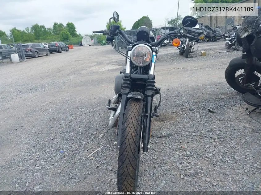 2008 Harley-Davidson Xl1200 N VIN: 1HD1CZ3178K441109 Lot: 42494546