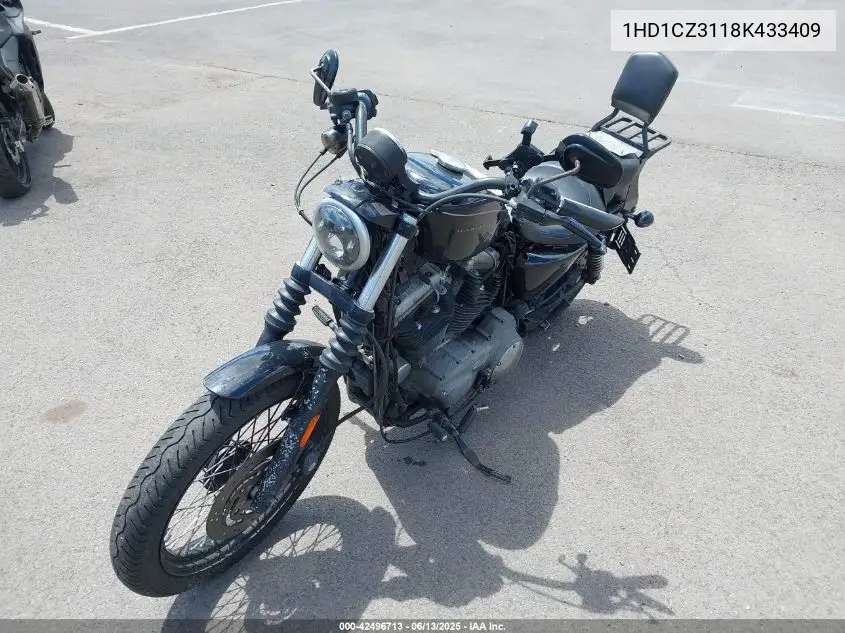 2008 Harley-Davidson Xl1200 N VIN: 1HD1CZ3118K433409 Lot: 42496713