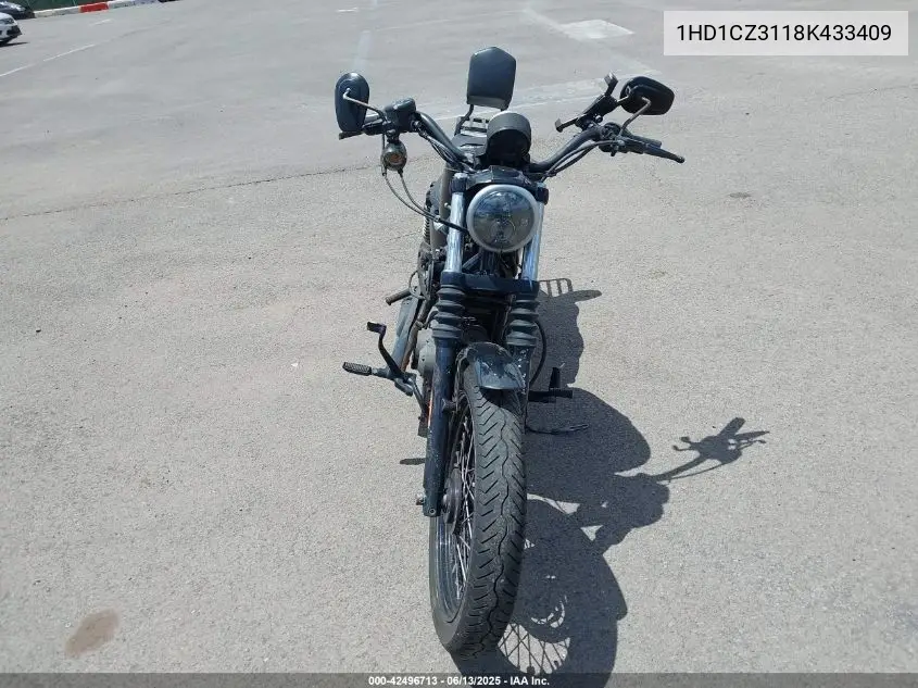 2008 Harley-Davidson Xl1200 N VIN: 1HD1CZ3118K433409 Lot: 42496713