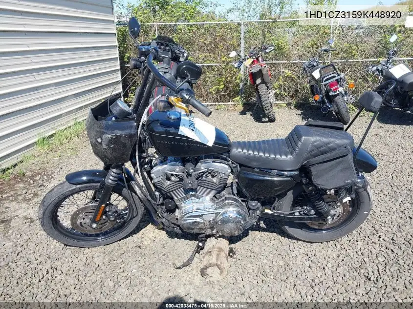 2009 Harley-Davidson Xl1200 N VIN: 1HD1CZ3159K448920 Lot: 42033475