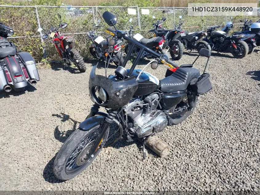 2009 Harley-Davidson Xl1200 N VIN: 1HD1CZ3159K448920 Lot: 42033475