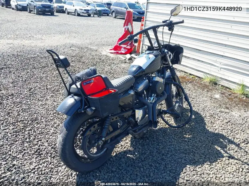 2009 Harley-Davidson Xl1200 N VIN: 1HD1CZ3159K448920 Lot: 42033475