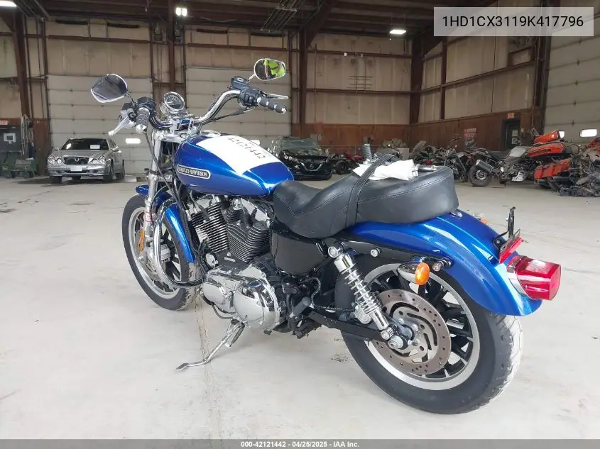 2009 Harley-Davidson Xl1200 L VIN: 1HD1CX3119K417796 Lot: 42121442