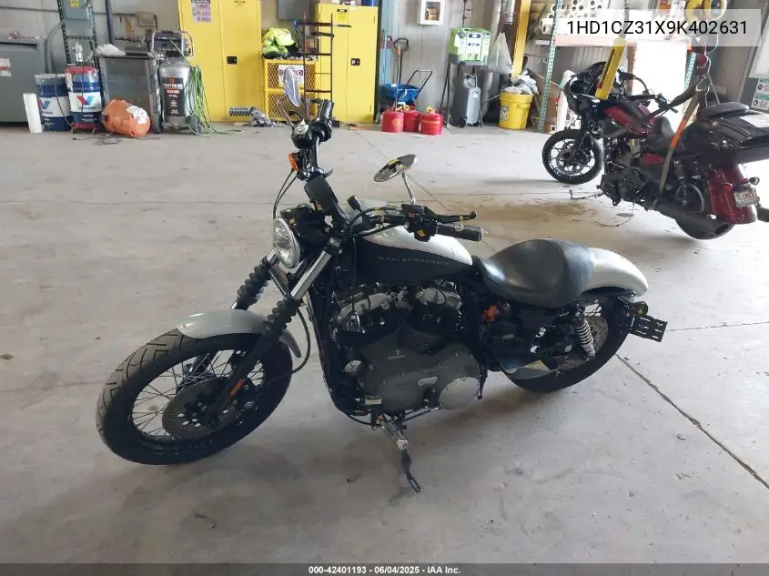 2009 Harley-Davidson Xl1200 N VIN: 1HD1CZ31X9K402631 Lot: 42401193