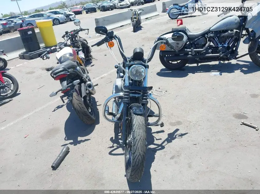 2009 Harley-Davidson Xl1200 N VIN: 1HD1CZ3129K424705 Lot: 42620577