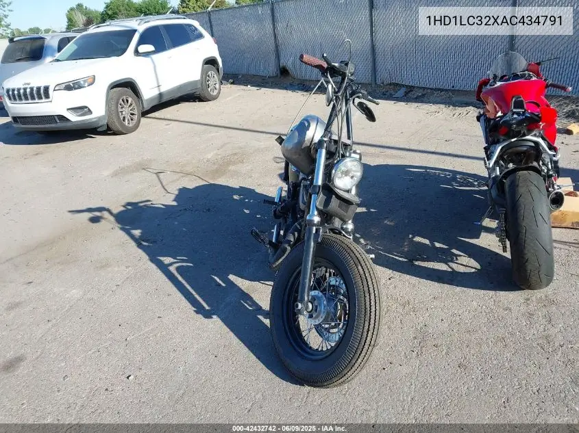 2010 Harley-Davidson Xl1200 X VIN: 1HD1LC32XAC434791 Lot: 42432742