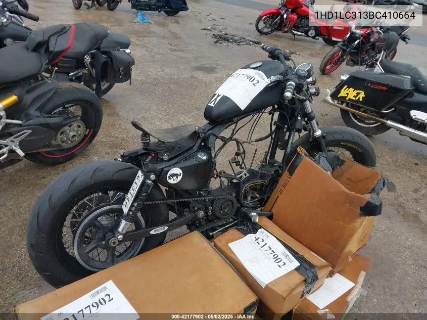 2011 Harley-Davidson Xl1200 X VIN: 1HD1LC313BC410664 Lot: 42177902