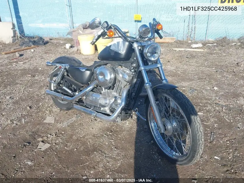 2012 Harley-Davidson Xl1200 V VIN: 1HD1LF325CC425968 Lot: 41637460